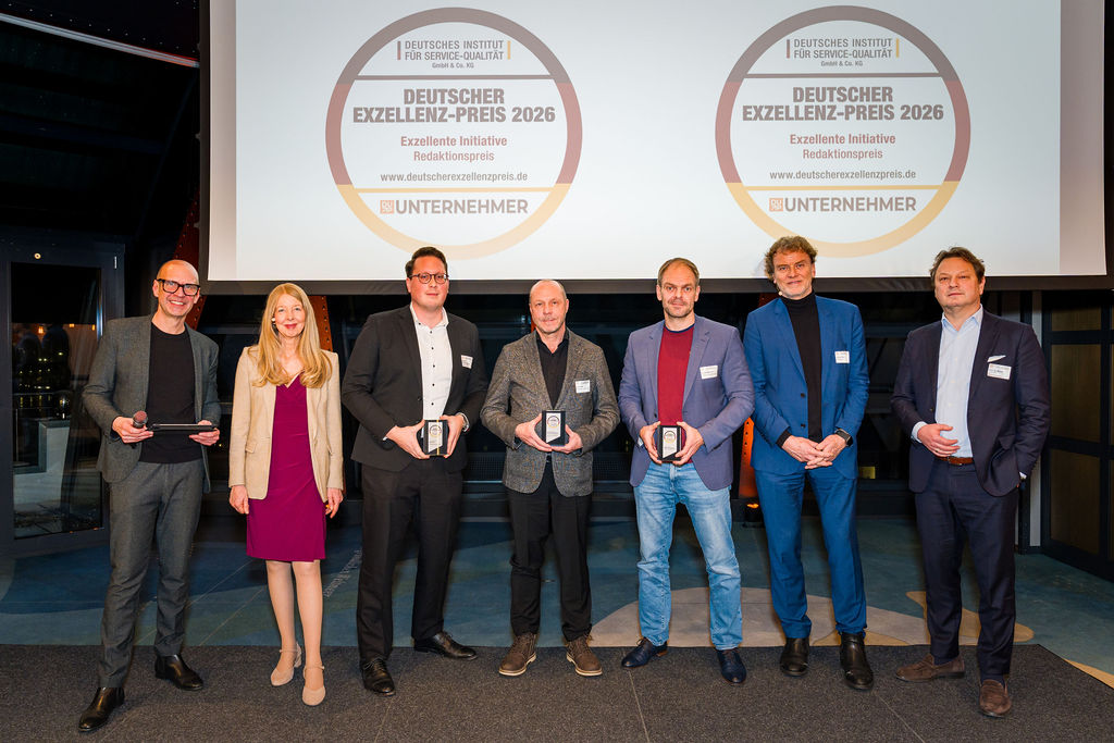 Preisverleigung des Deutschen Exzellenz Preises